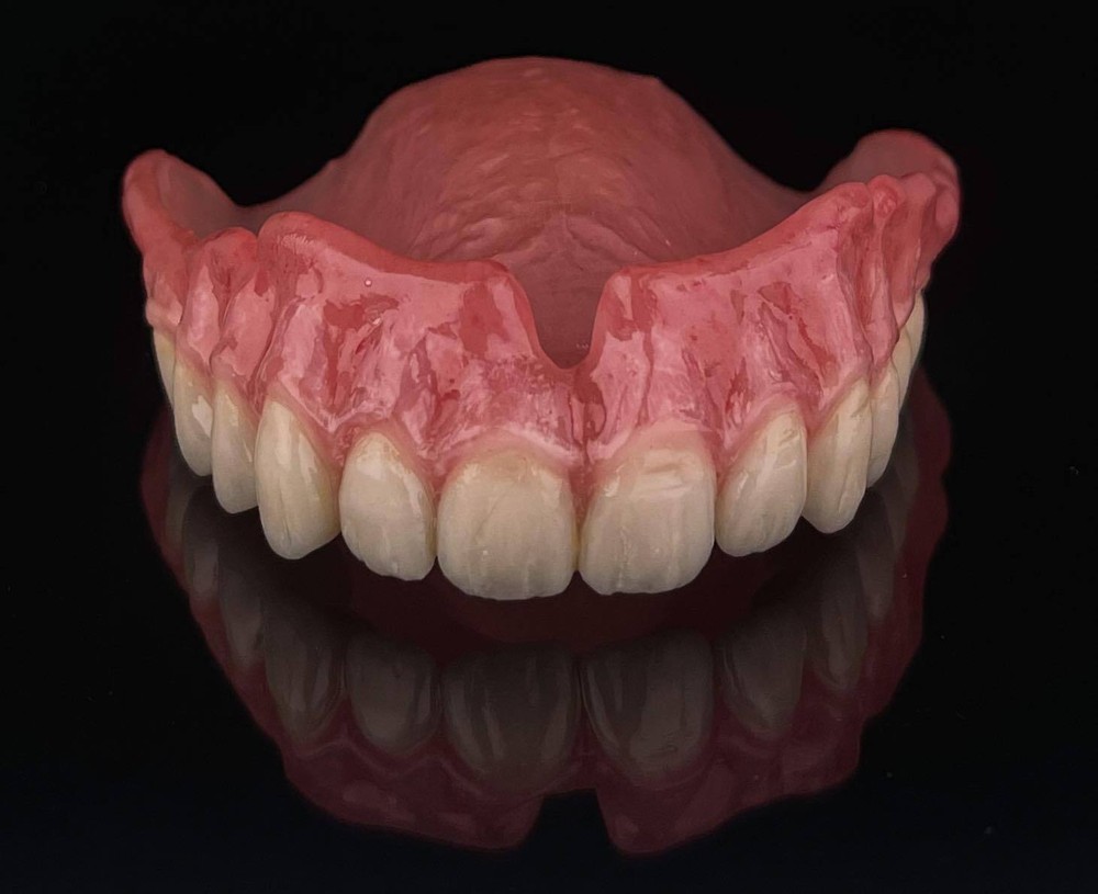 DLP SLA LCD 3d printer denture base resin for manufacturing dentures