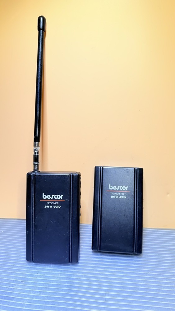 Bescor BMW-PRO Professional wireless VHF system Reciever & Transmitter only