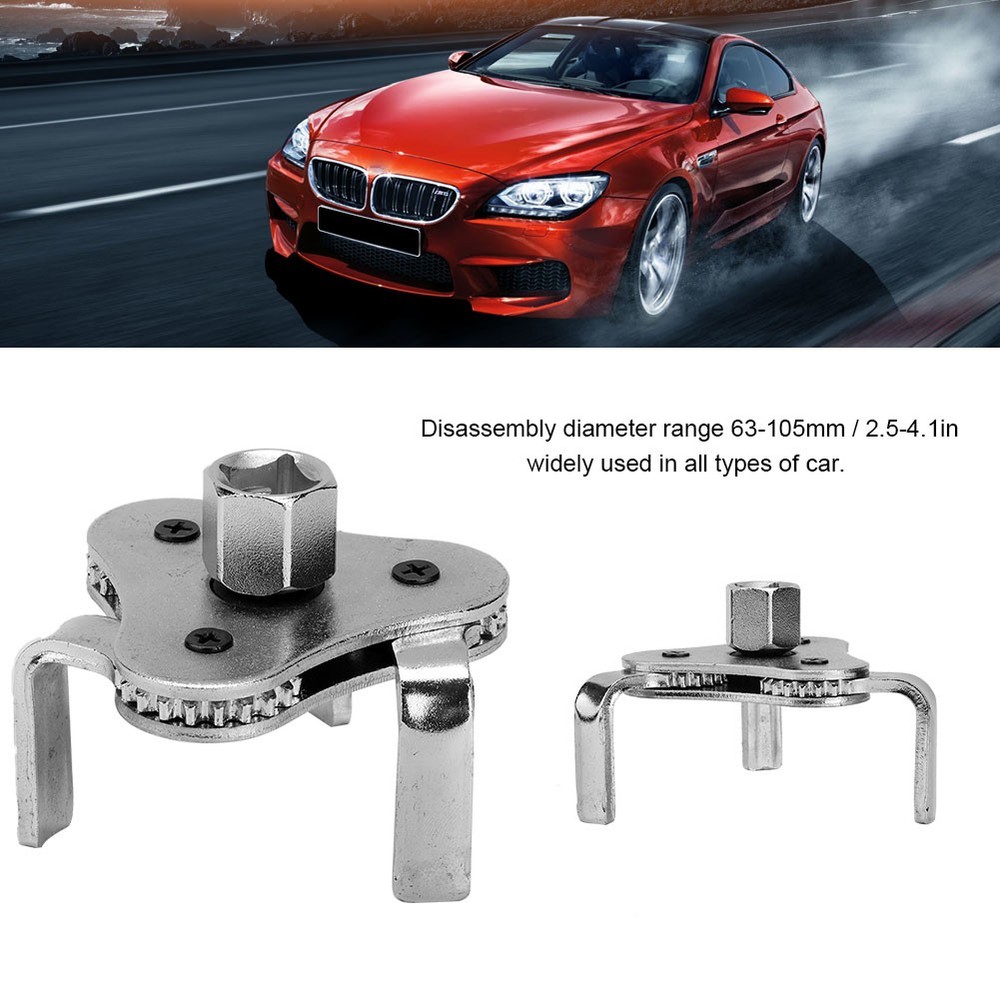 Oil Filter Removing Tool Rustproof Simple Operation Universal Oil Filter Wr PTEF