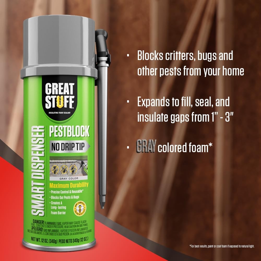 Smart Dispenser Pest Control Block, Effective Gray Solution for Pests
