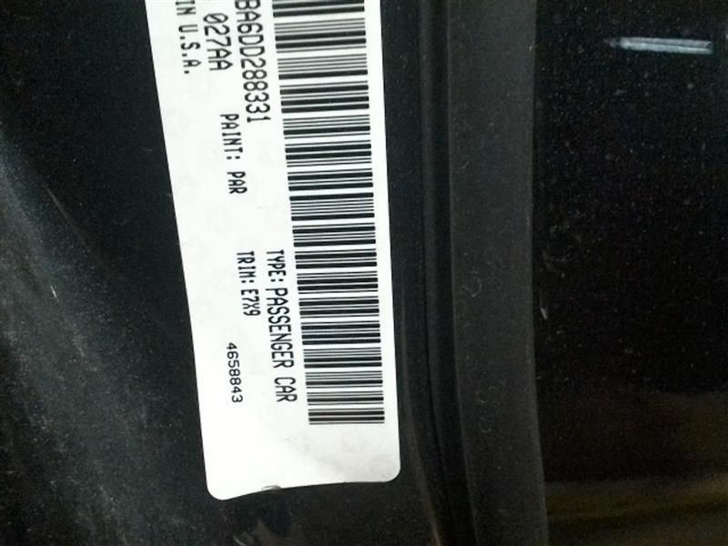 Console Front Floor Fits 13-15 DART 10122297