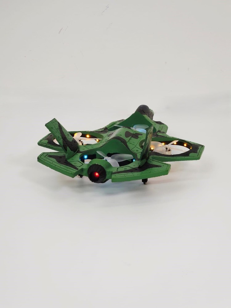 Fighter Quadcopter Jet Drone HD Camera Brushless Motor FPV Flight