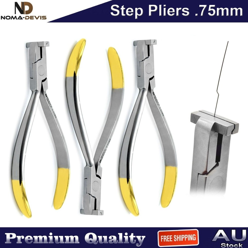Orthodontic Step Pliers Archwire Banding Detailing Making Lab Instruments CE