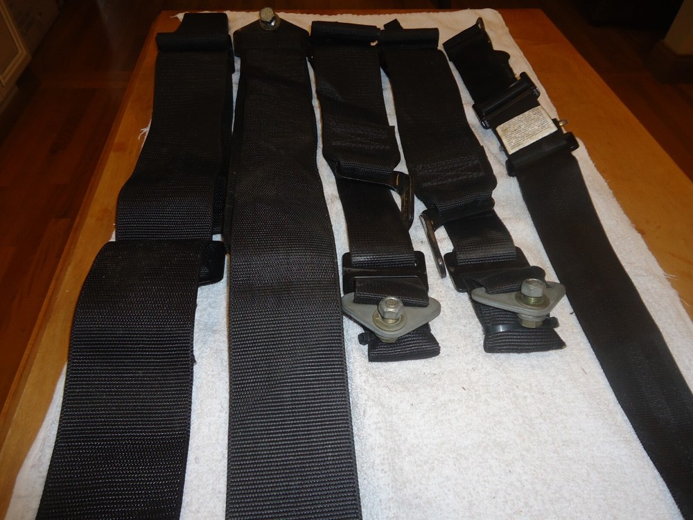 SCHROTH RACING SEAT BELTS BLACK #2