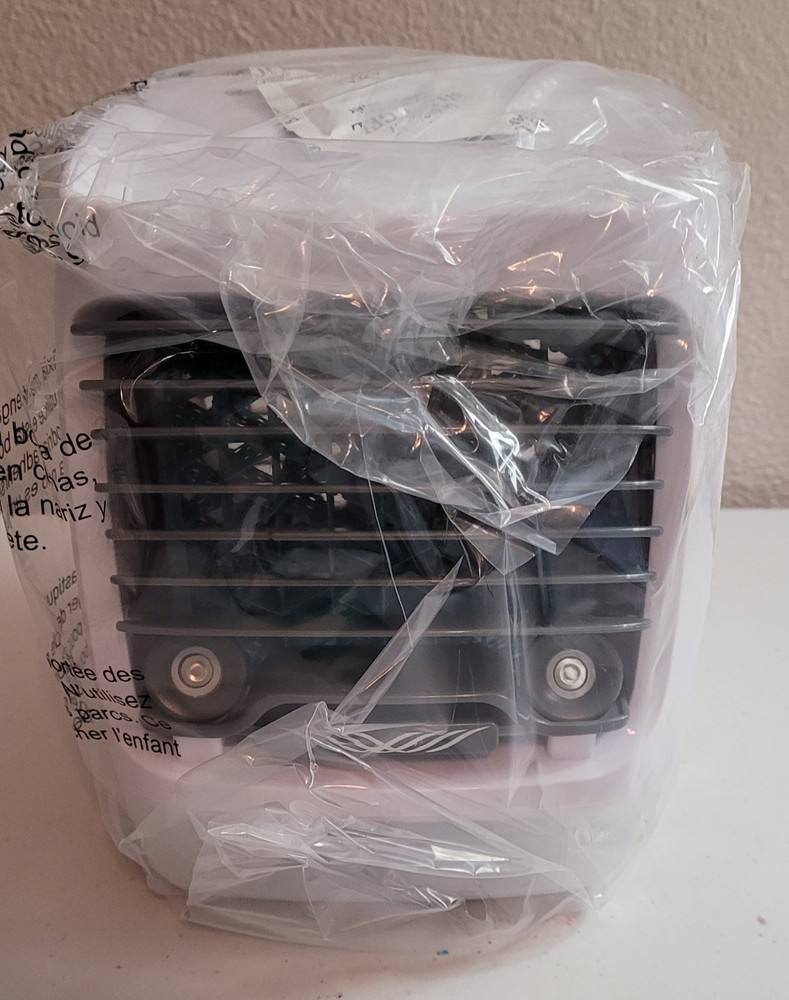 NEW Chillwell Portable Rechargeable AC Includes Ice Boost & Xtra Cooling Pack