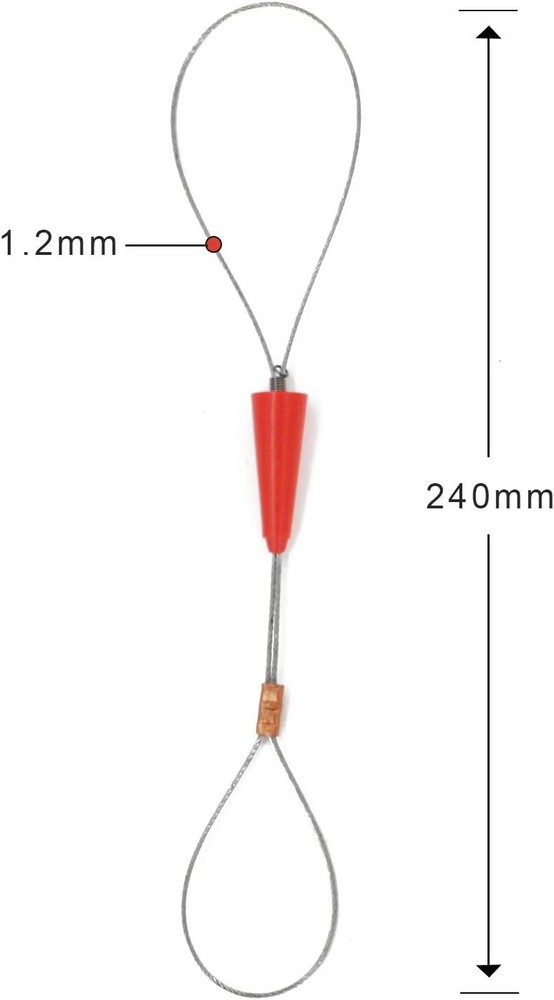 30M 100ft Fish Tape Cable Puller Kit Through Wall Wire Guide Device 4mm PET E