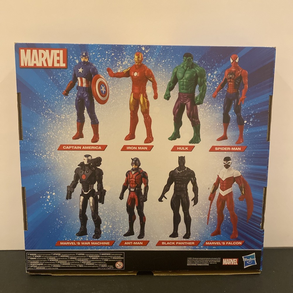 Marvel Avengers Ultimate Protectors Pack, 8 Figures Set 6" In Box Excellent
