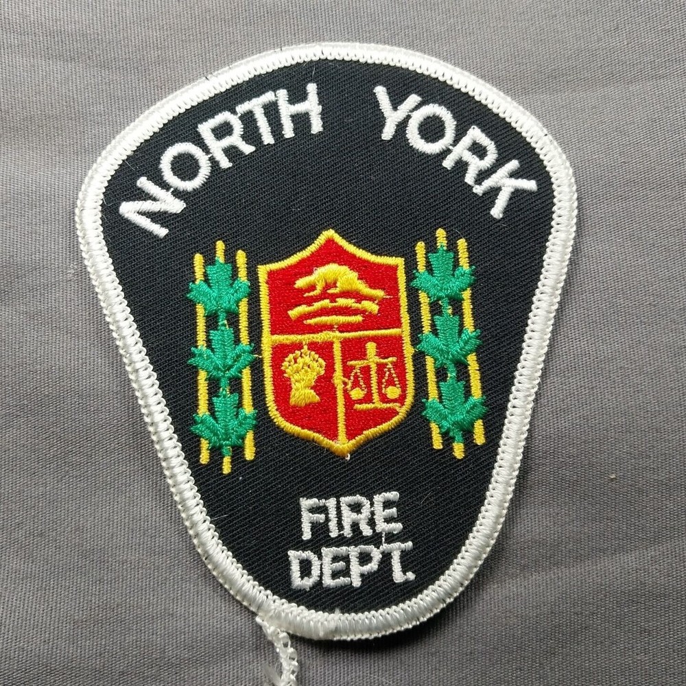 North York Fire Dept. Ontario Canada 4" Patch
