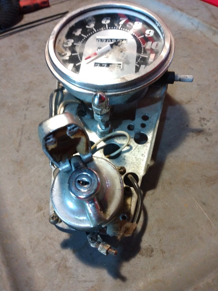 Harley-Davidson Split Tank Speedometer bracket ignition switch NOT WORKING