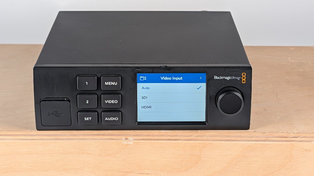 Blackmagic Web Presenter w/ Smart Panel Firmware v 3.4 Tested