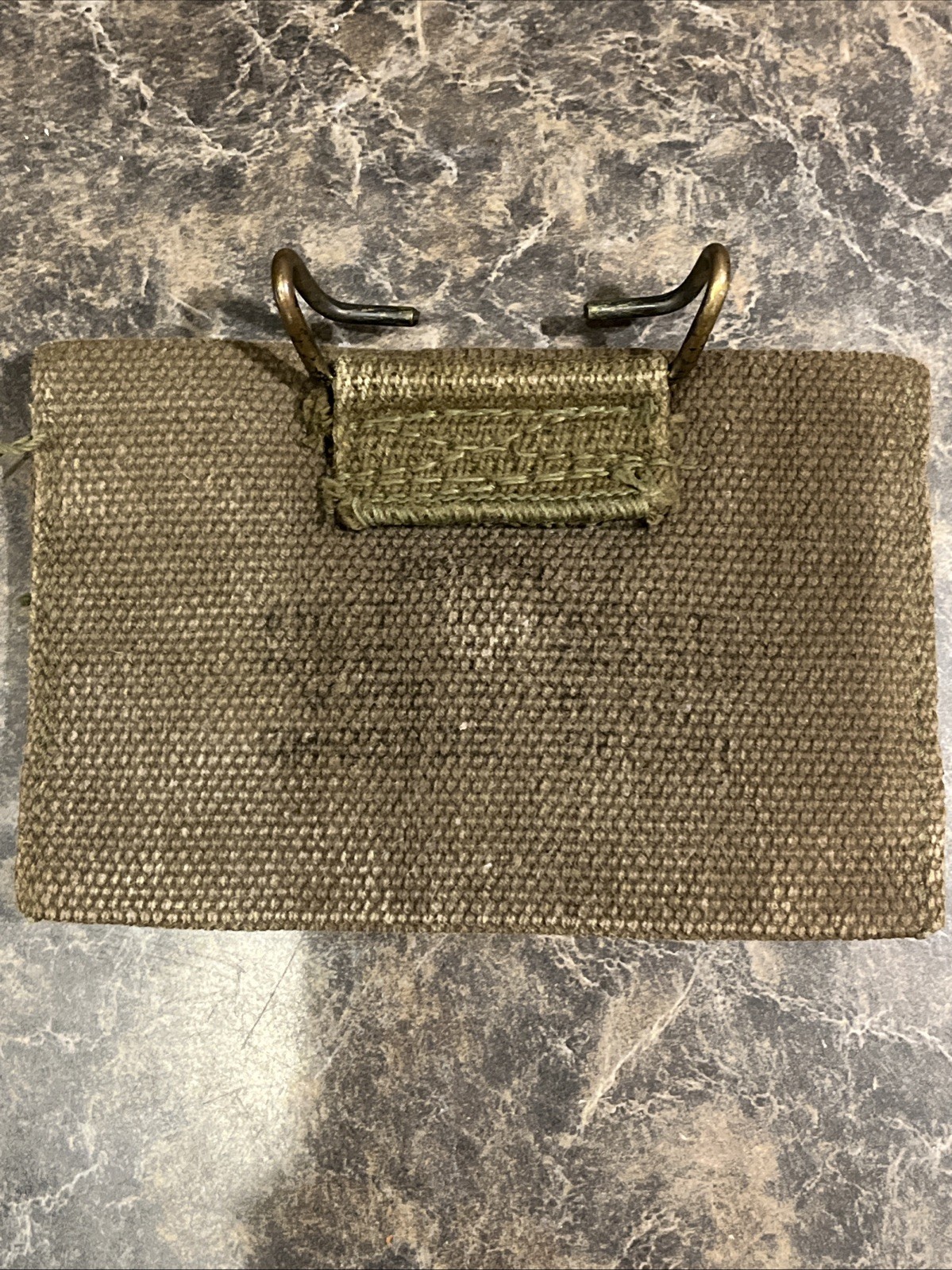 ORIGINAL WWII US ARMY INFANTRY M1942?FIRST AID BANDAGE CARRY POUCH ONLY VINTAGE