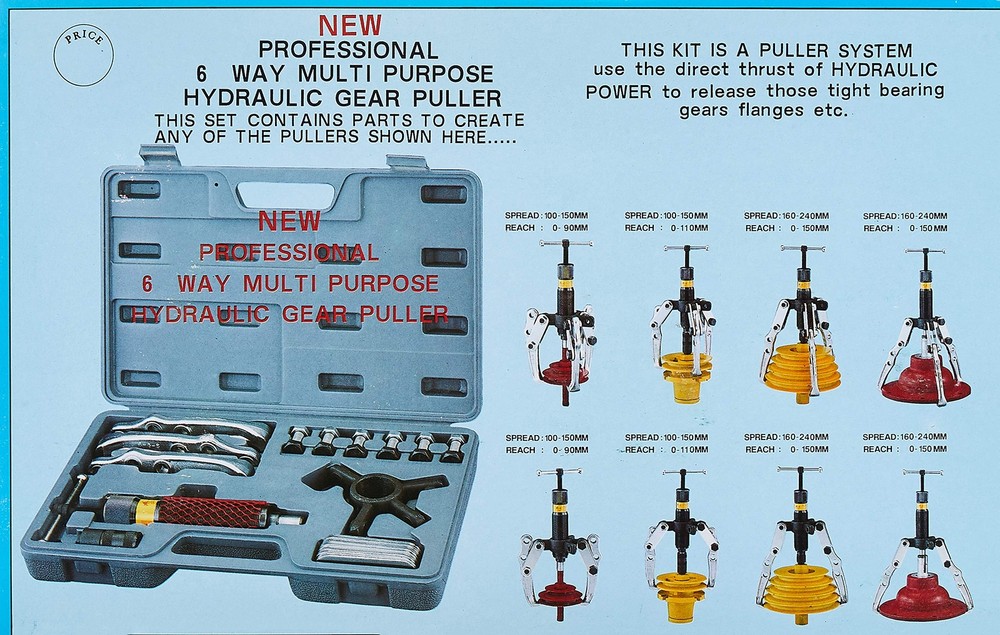 Sunex 3909 10ton Hydraulic Gear Puller