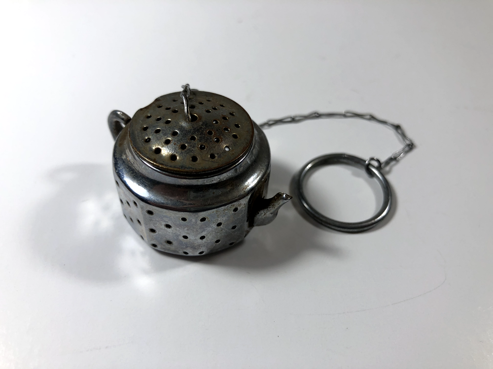 7+ Pc Tea Infuser Collection- Spring, Lemon Press, Egg, Vtg Occupied Japan Pot