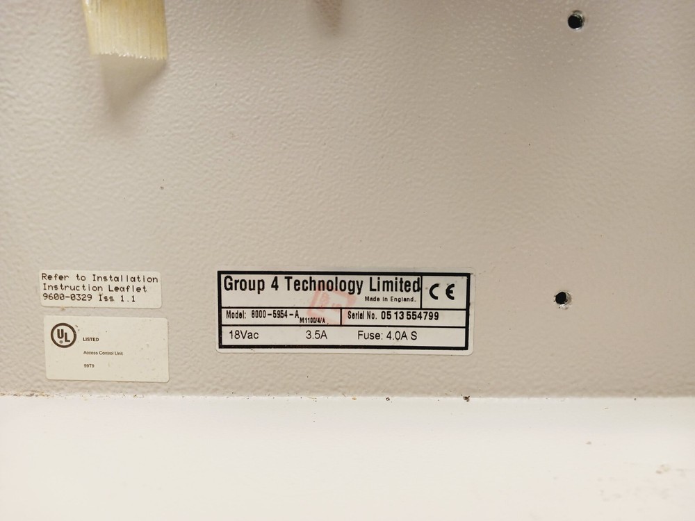 AMAG TECHNOLOGY MULTITONE 7000-5201-2 1100 ACCESS CONTROL BOARD W/ENCLOSURE