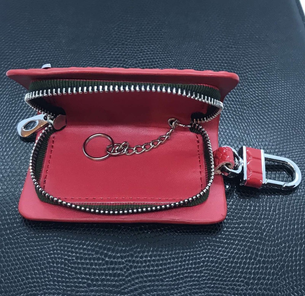 Key Chain Case Red For BMW