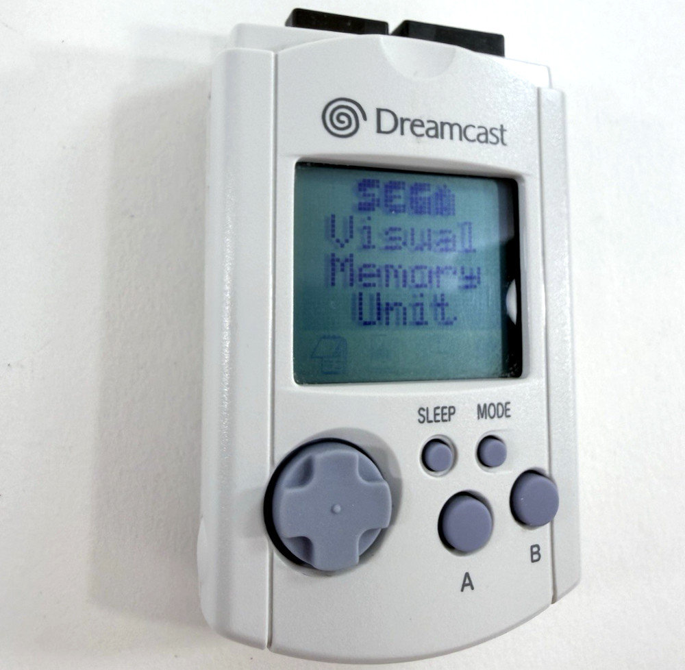 Sega Dreamcast Visual Memory Unit VMU HKT-7000 - Tested and Working