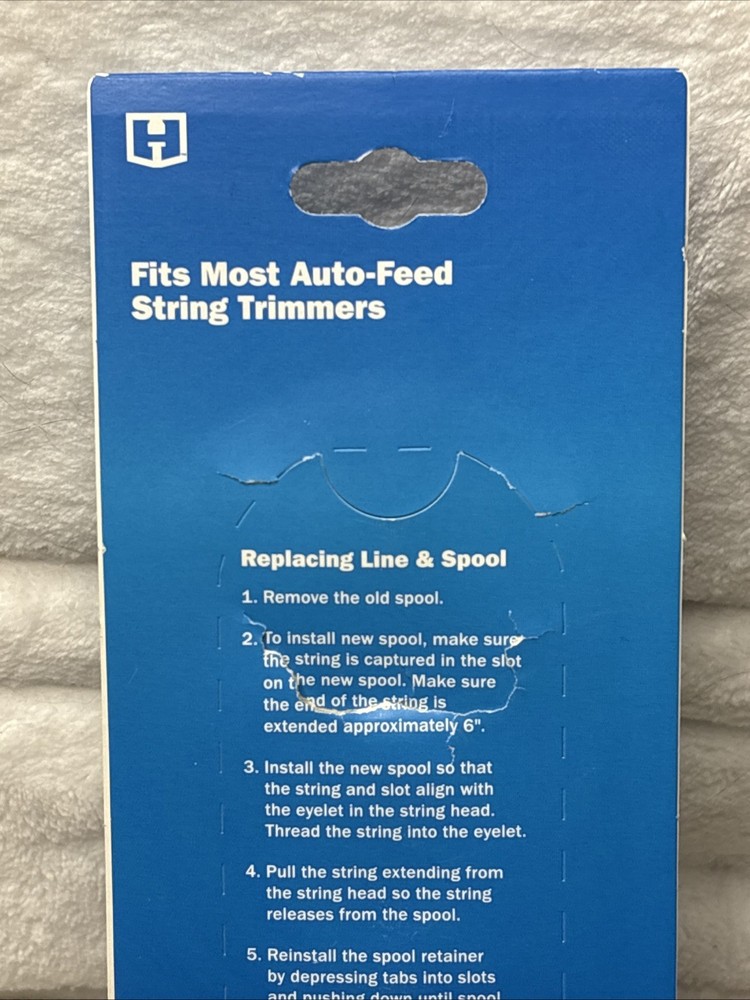 HART .080 Line and Spool 4 Pack Fits Most Auto Feed String Trimmers Replacement