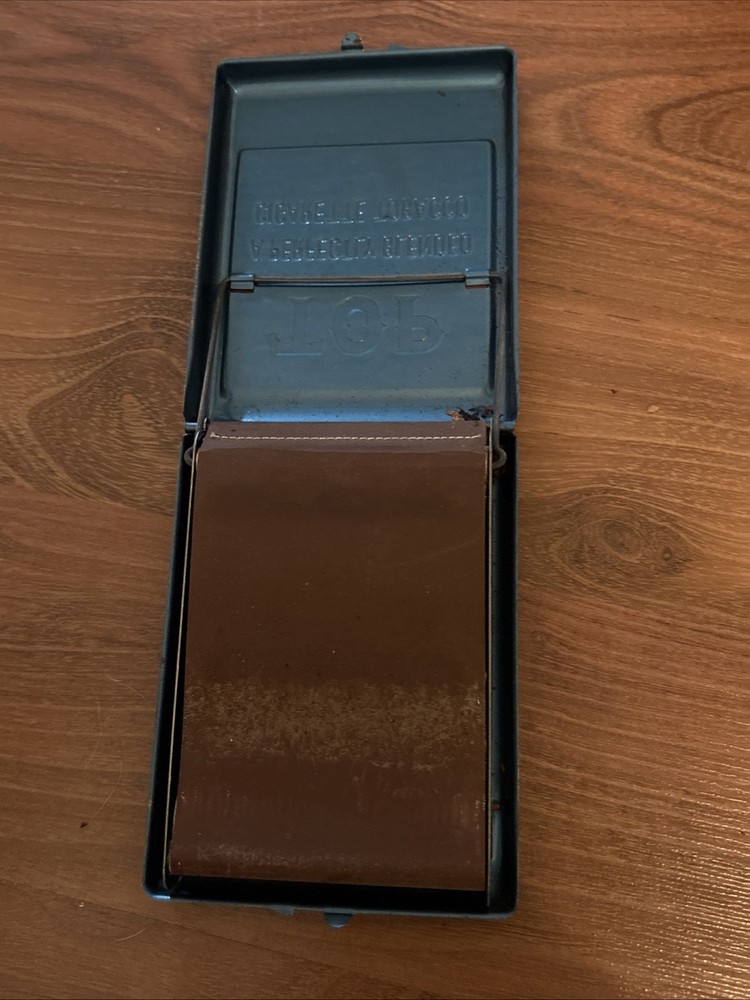 TOP Blue Vintage Cigarette Rolling Machine Tobacco Roller Rolling Tool