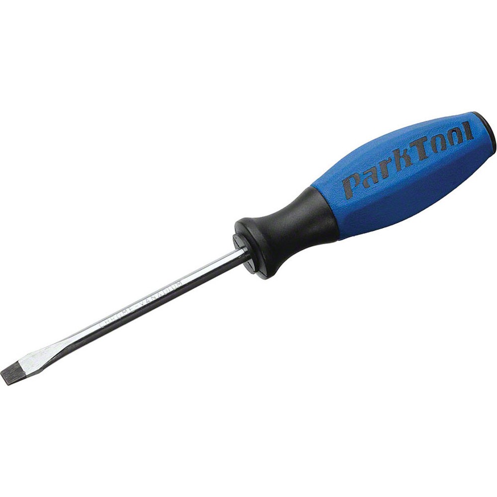 Park Tool SD-6 Flat-Head Screwdriver 6mm Chrome Vanadium Dual Density Handle