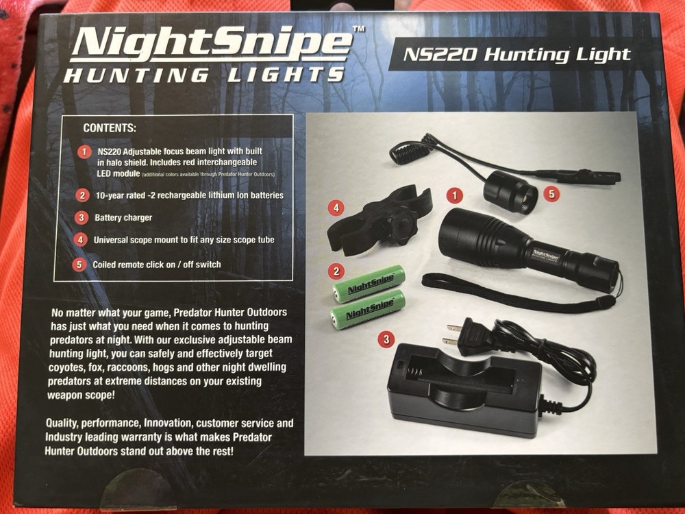 Night Snipe Hunting Light
