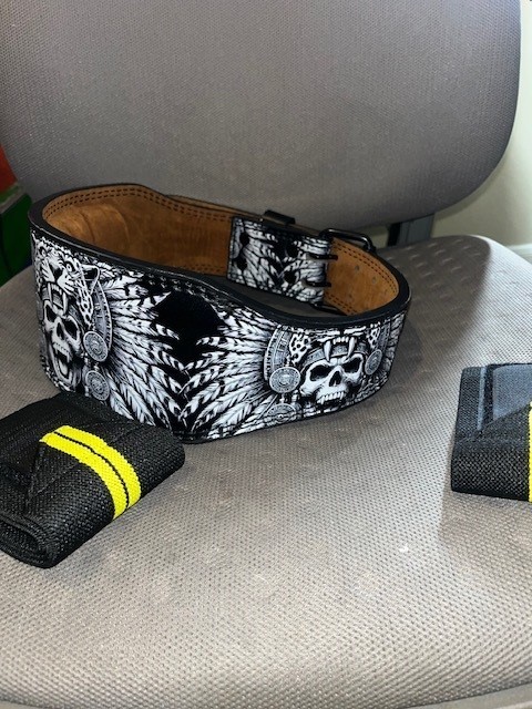 Style My Pride Workout custom belt