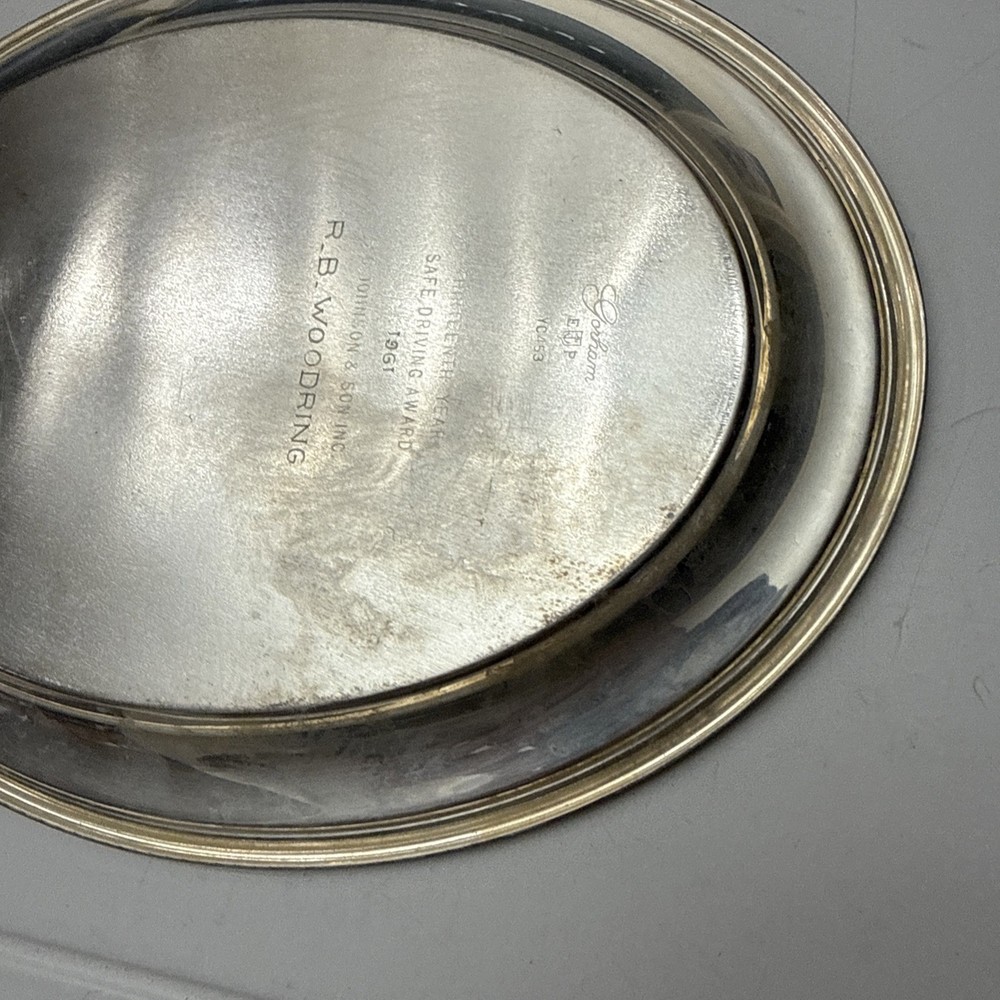 Gorham Silverplate Oval Platter Tray