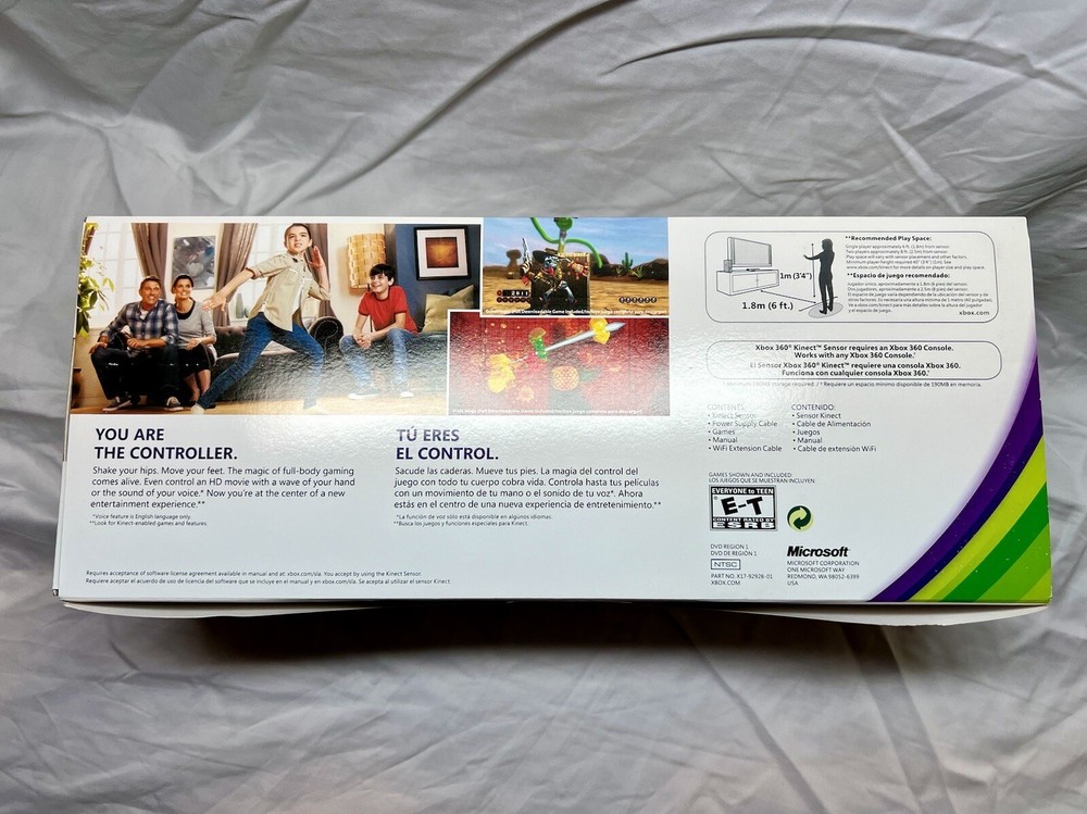 Microsoft Xbox 360 Kinect Sensor (CIB)