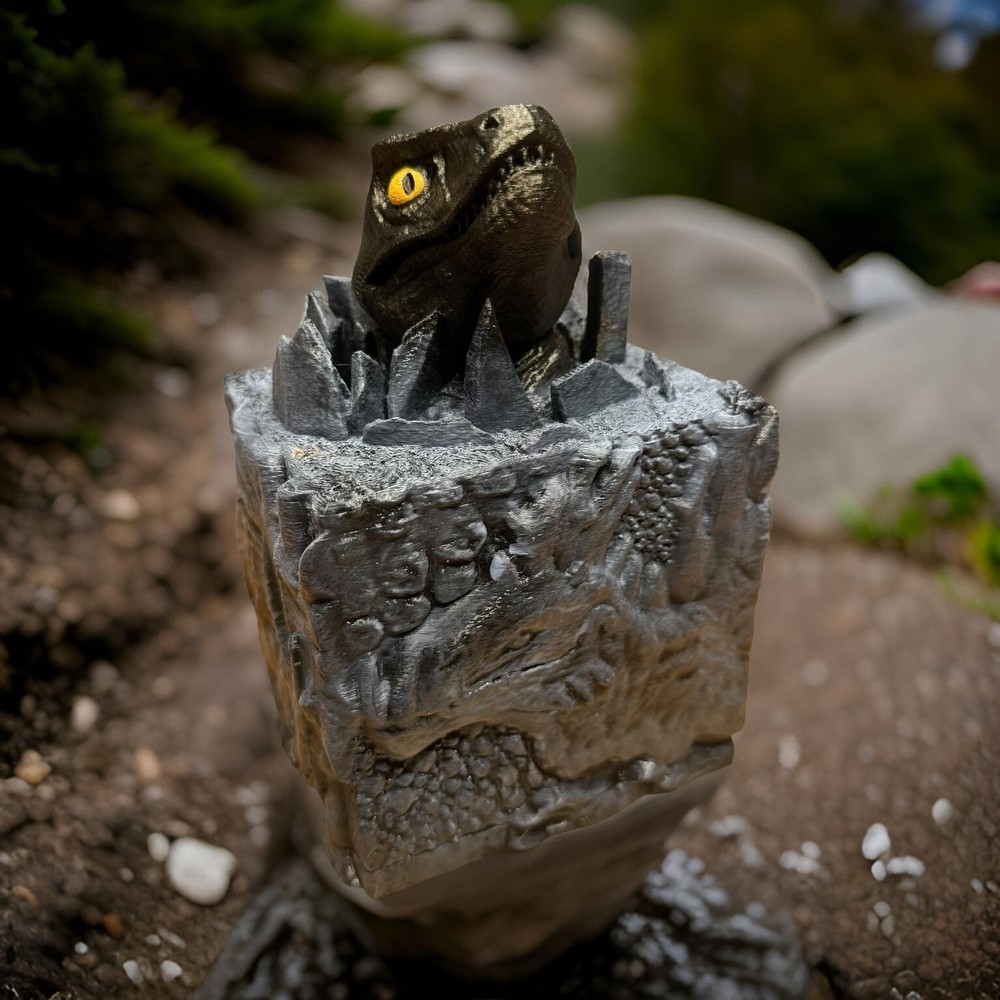 COMMANDER Dinosaur Raptor Deck Box | Magic the Gathering Deck Box