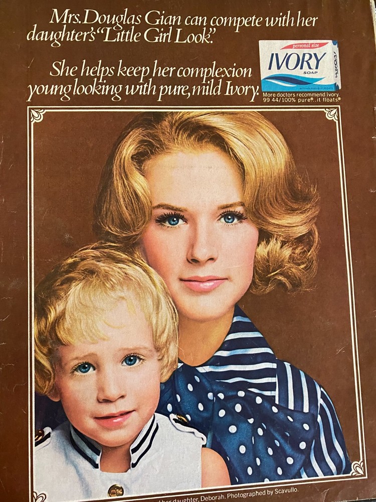Ivory Soap, Full Page Vintage Print Ad
