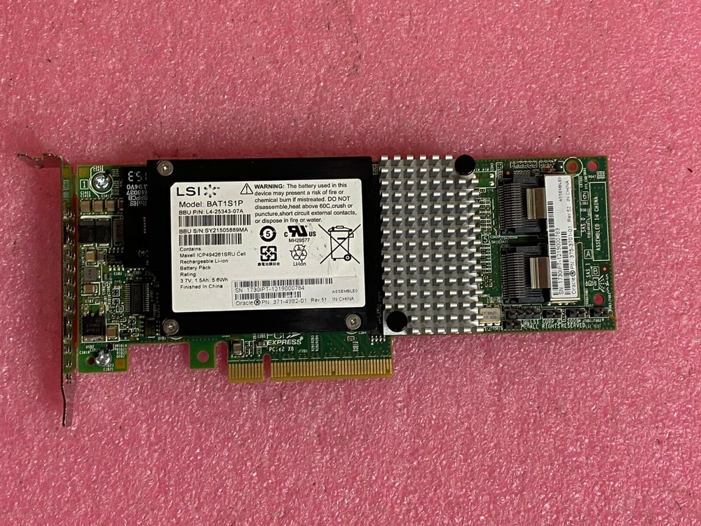 Sun Oracle LSI 375-3701-01