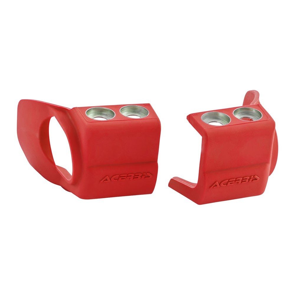 Acerbis Fork Shoe Protectors 2726610004 Red Fork Guard Covers