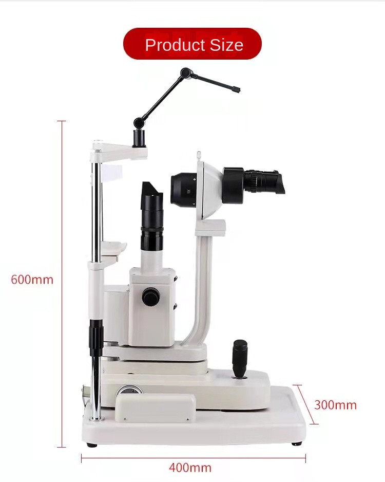 10X 20X Ophthalmic Slit Lamp Microscope Optical Optometry Microscope