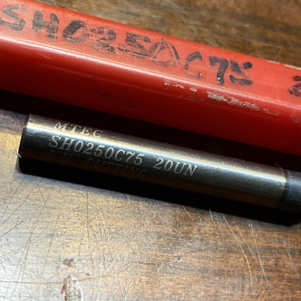 MTEC Carbide Thread Mill SHO250 C75 20UN L.H. Solid Carbide (D7)