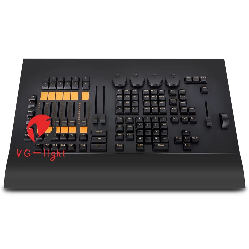 Professional Stage Lighting Console Command Wing On PC DMX Controller +case