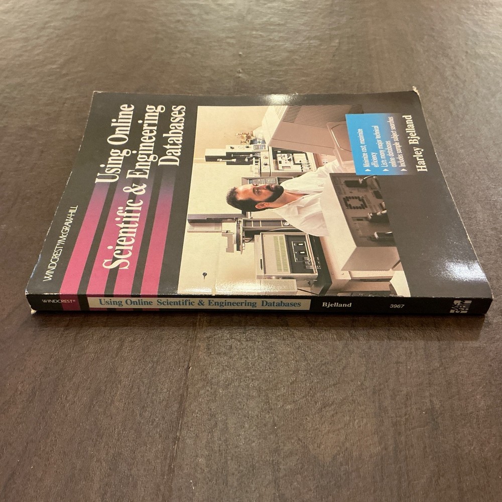 Using Online Scientific Engineering Databases Vintage Computing Textbook 1992