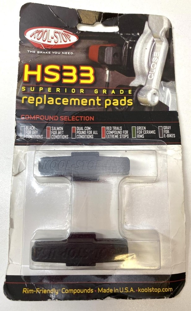 new Kool Stop HS33 Replacement Brake Pads