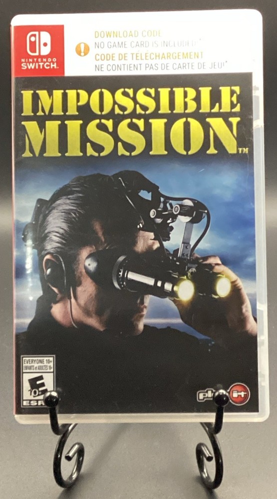 Impossible Mission Nintendo Switch Unused Code No Cartridge