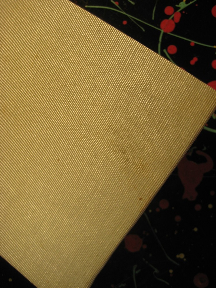 Fancy Cloth Covered Wedding VHS Tape Gift & Storage Box