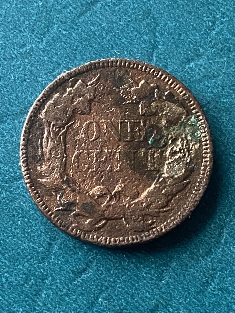 1858 Flying Eagle Cent Penny