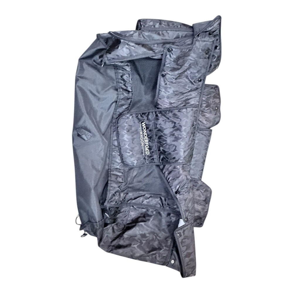 WonderFold Wagon W2 Luxe Replacement Fabric frame Cover Black Camo Accessory