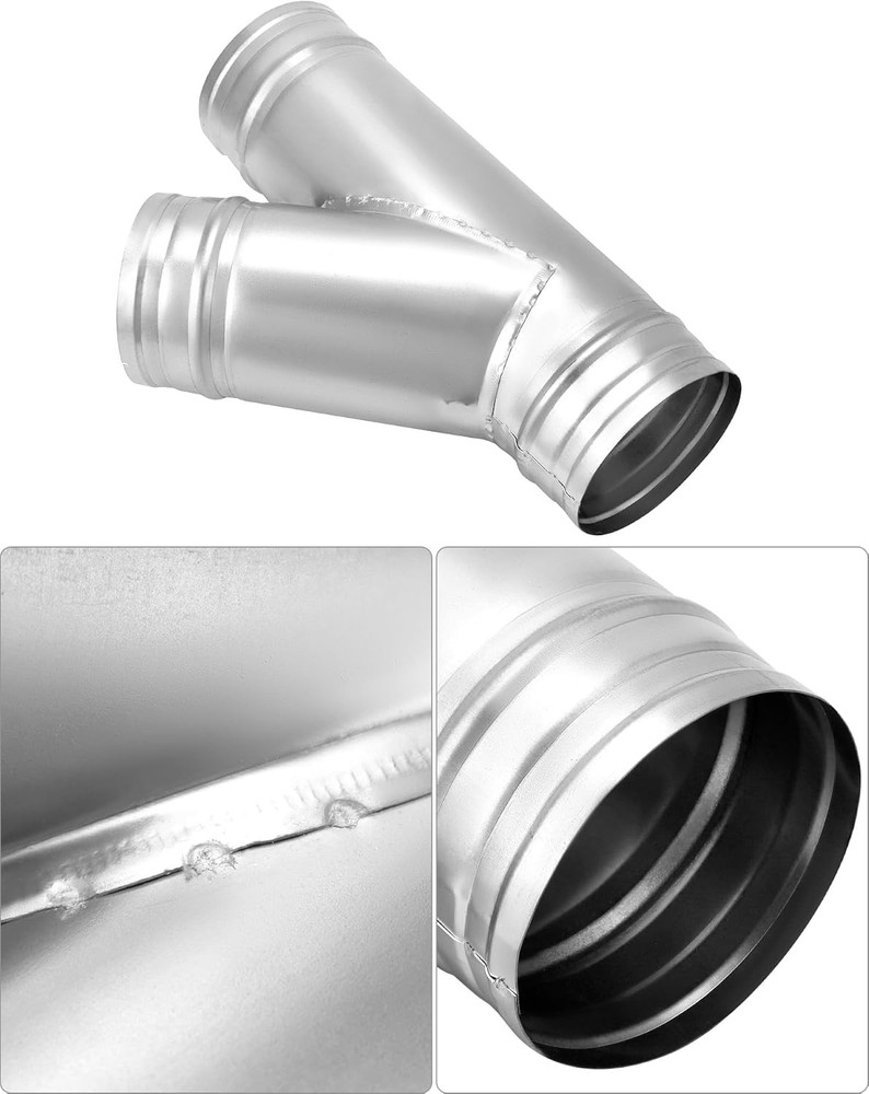 4" Duct Splitter, 45° Degree