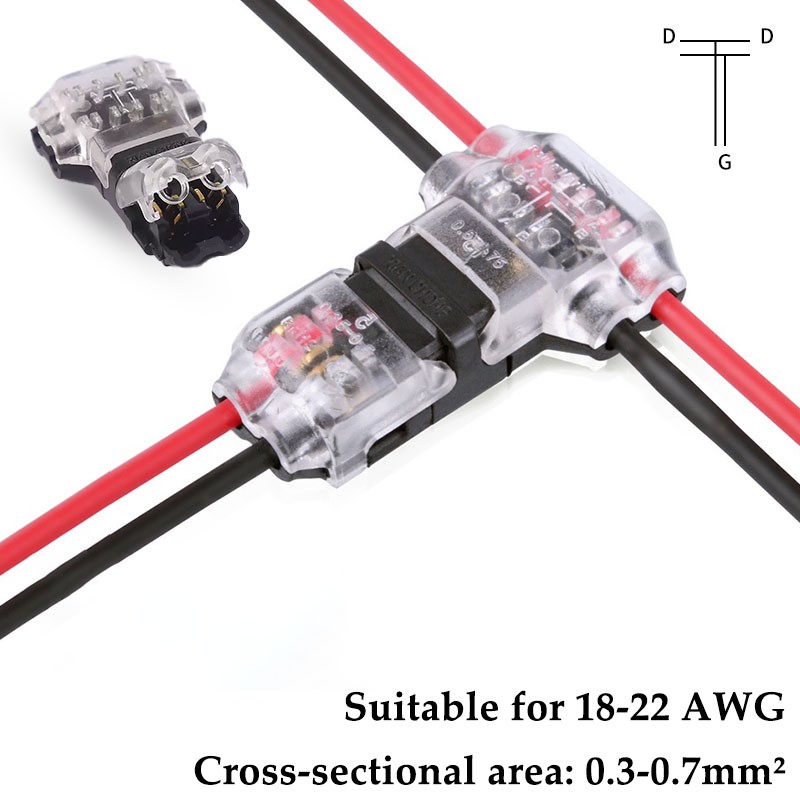Quick Splice Pluggable Wire Connectors Electrical Cable Crimp Terminals Blocks