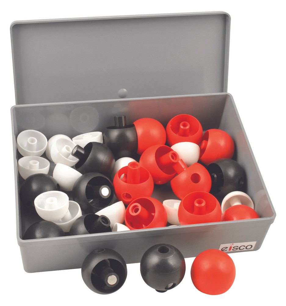 Magnetic Atoms Molecular Model Set (Carbon, Methane, Butane) - Eisco Labs