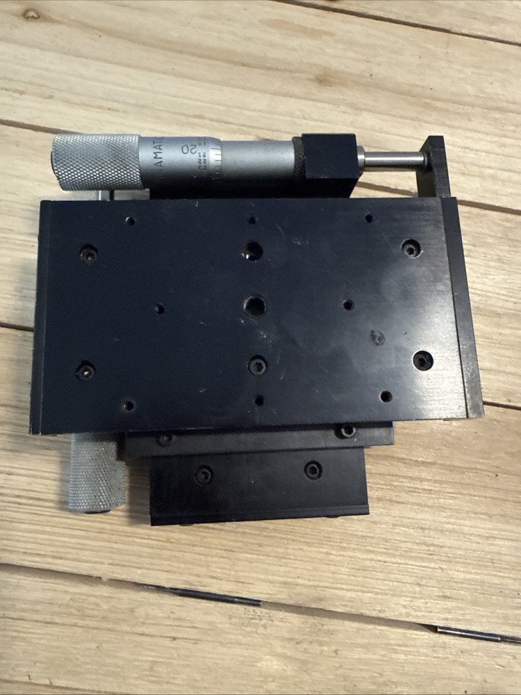 Ardel Kinamatic Precision Linear Translation Stage w/ Starrett Micrometer Head