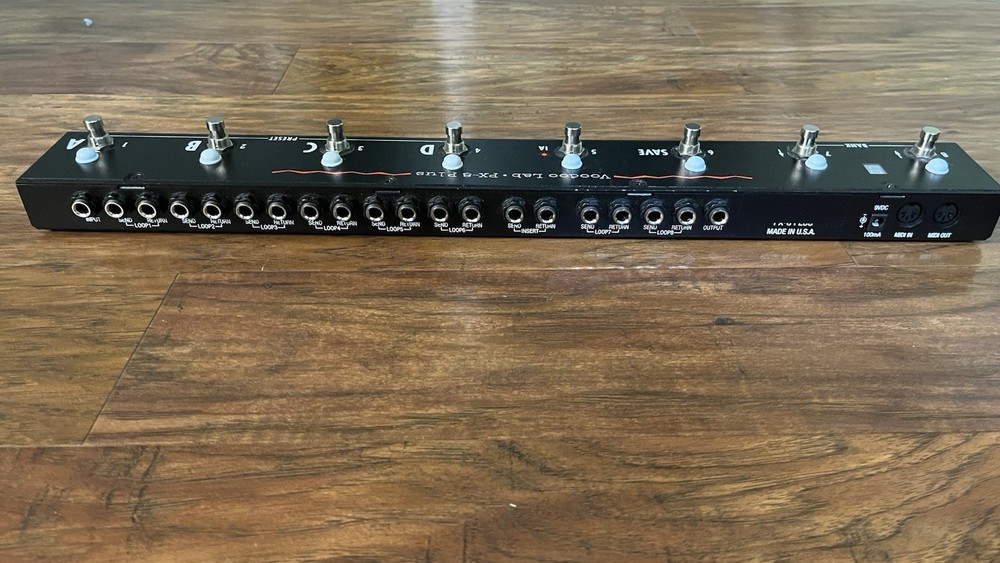 Voodoo Lab PX-8 Plus Programmable Pedal Switcher True Bypass