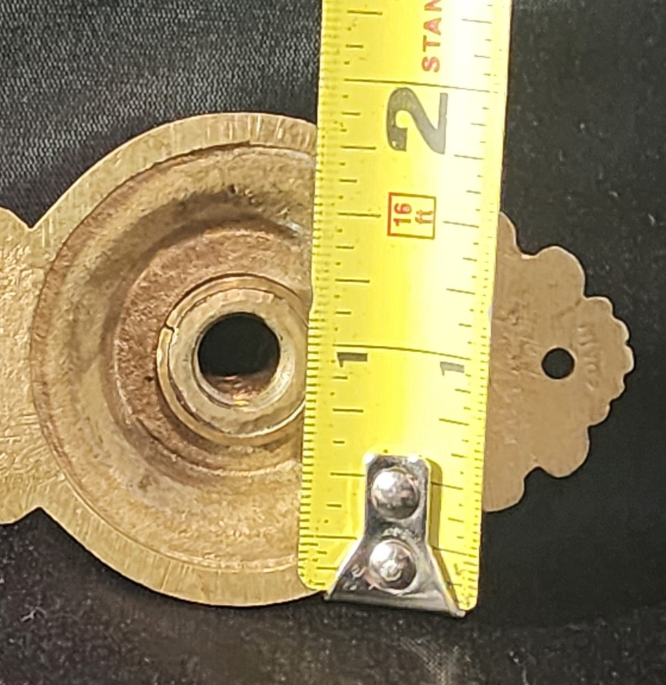 Antique Brass Swan Door Handle (?)