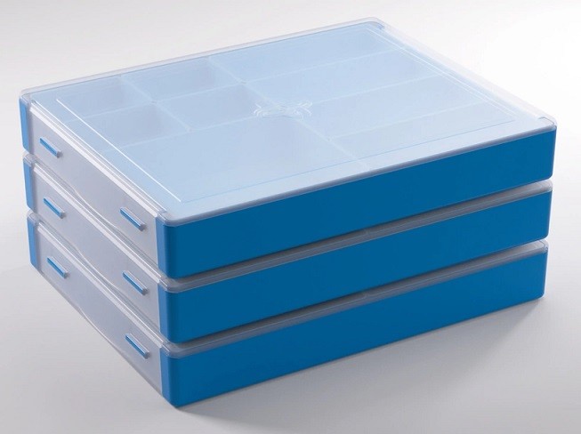 Gamegenic Token Silo (Blue) - Modular Token Storage Container