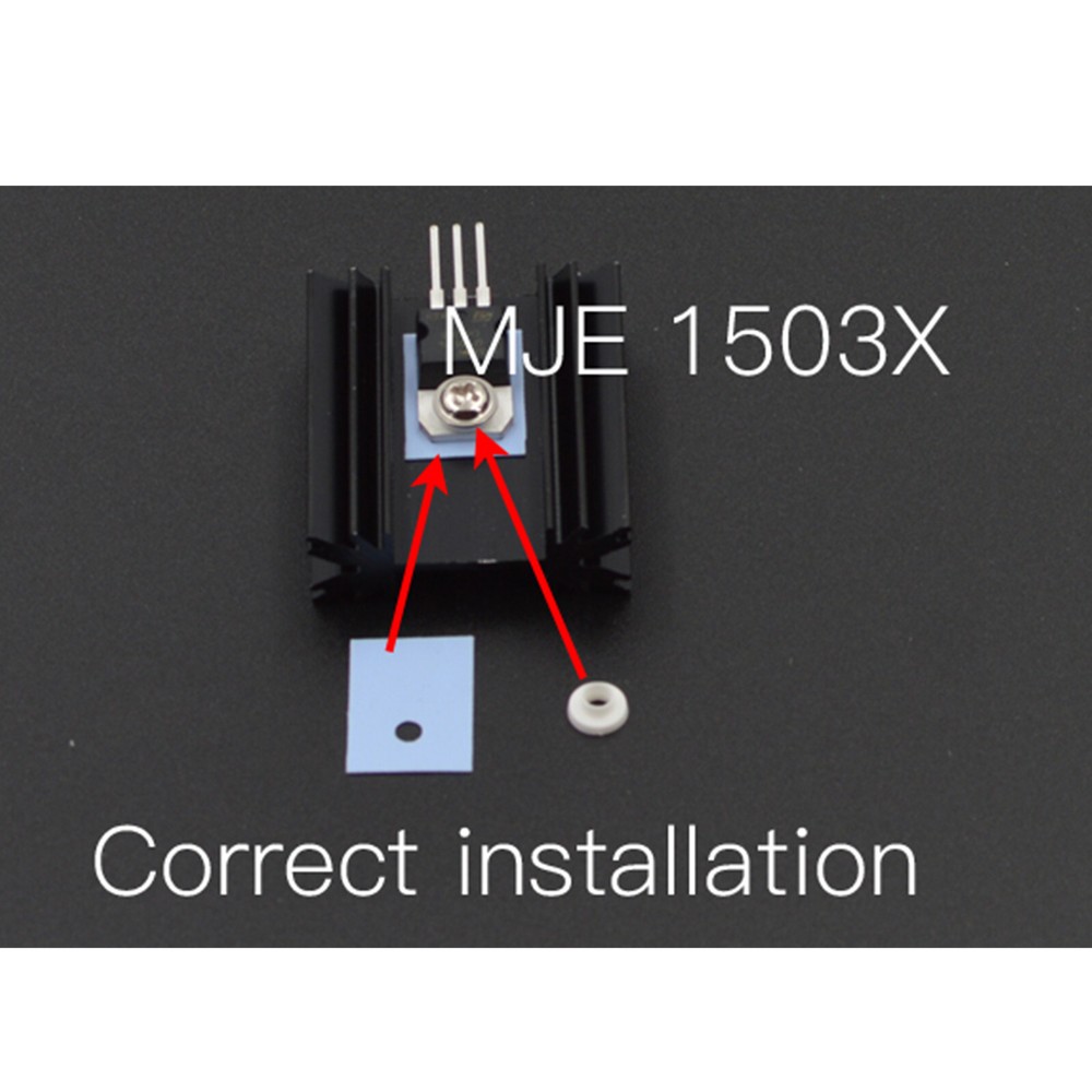 Fully Discrete Parallel A Regulated Power Supply (Single Rail5V ～36V) Kit DIY