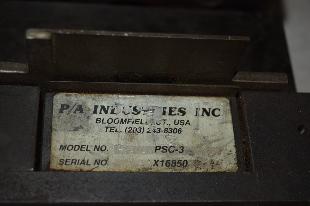 PA Industries PSC-3 Pneumatic Press