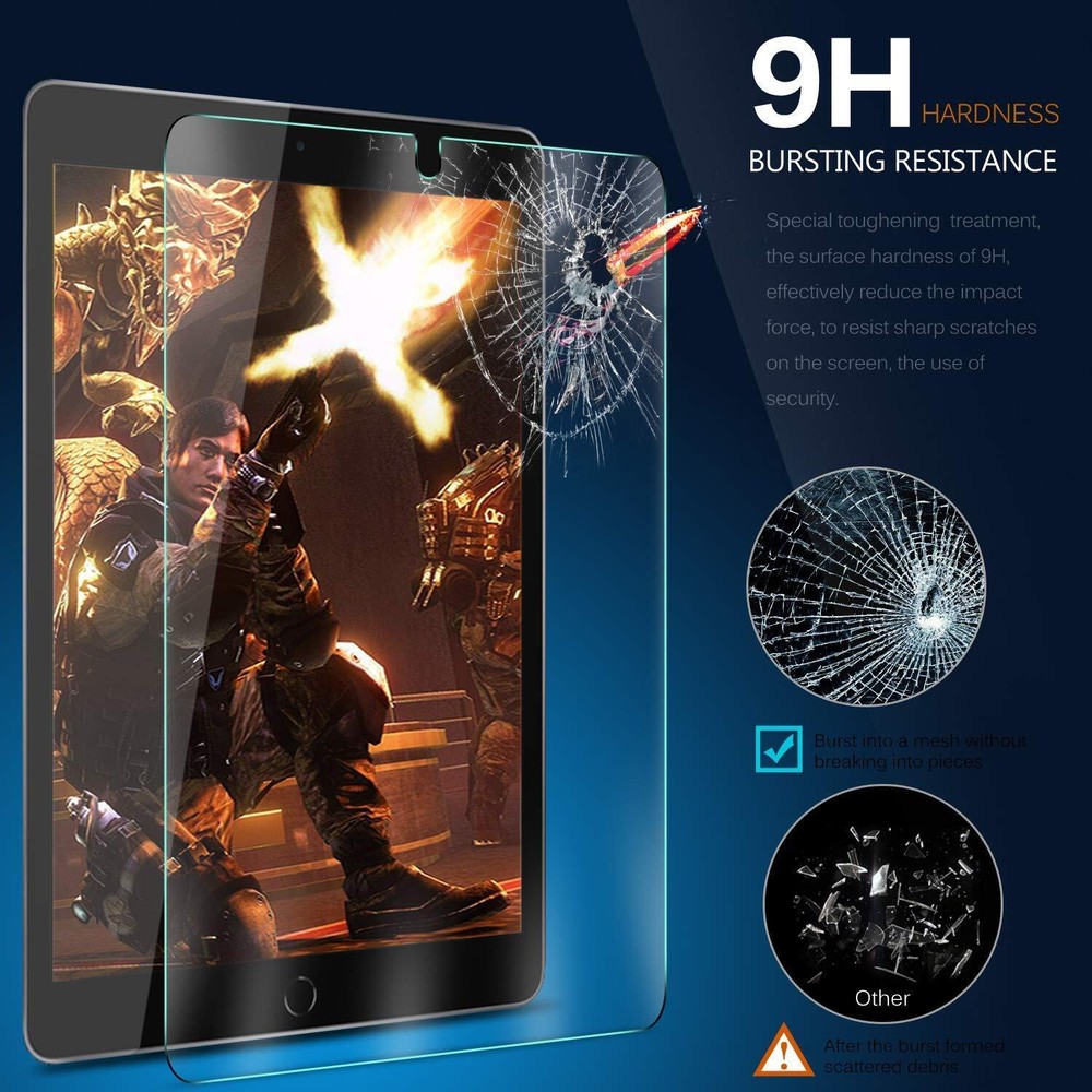3 Pack Screen Protector Compatible with Ipad 9Th 8Th 7Th Generation